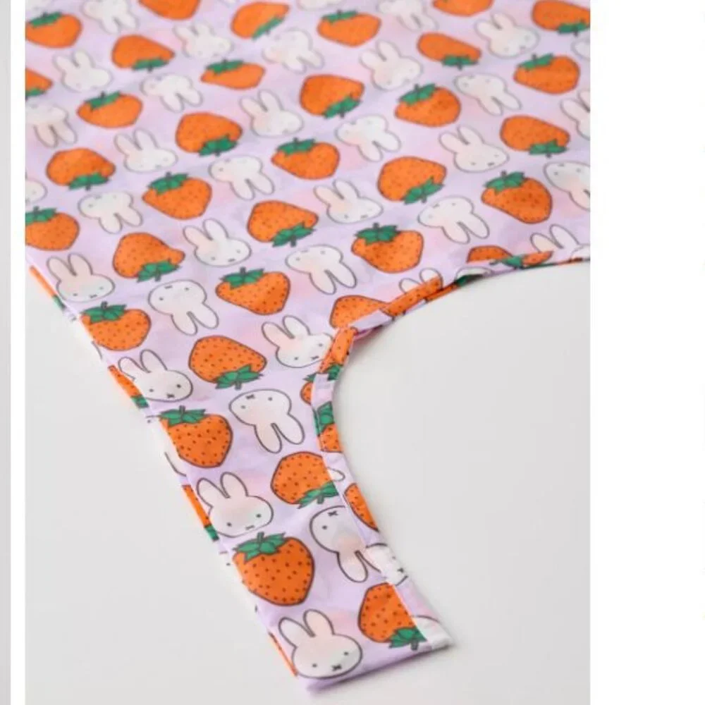 NEW! BAGGU & Miffy Strawberry Standard Reusable Market Tote Bag - Gift Easter - Picture 3 of 5